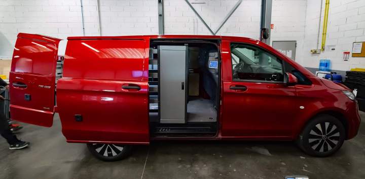 Aménagement d'utilitaires à Fontenay-sur-Eure